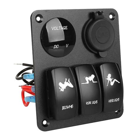 electrical switch box for center console boat|replacement rocker switches for boat.